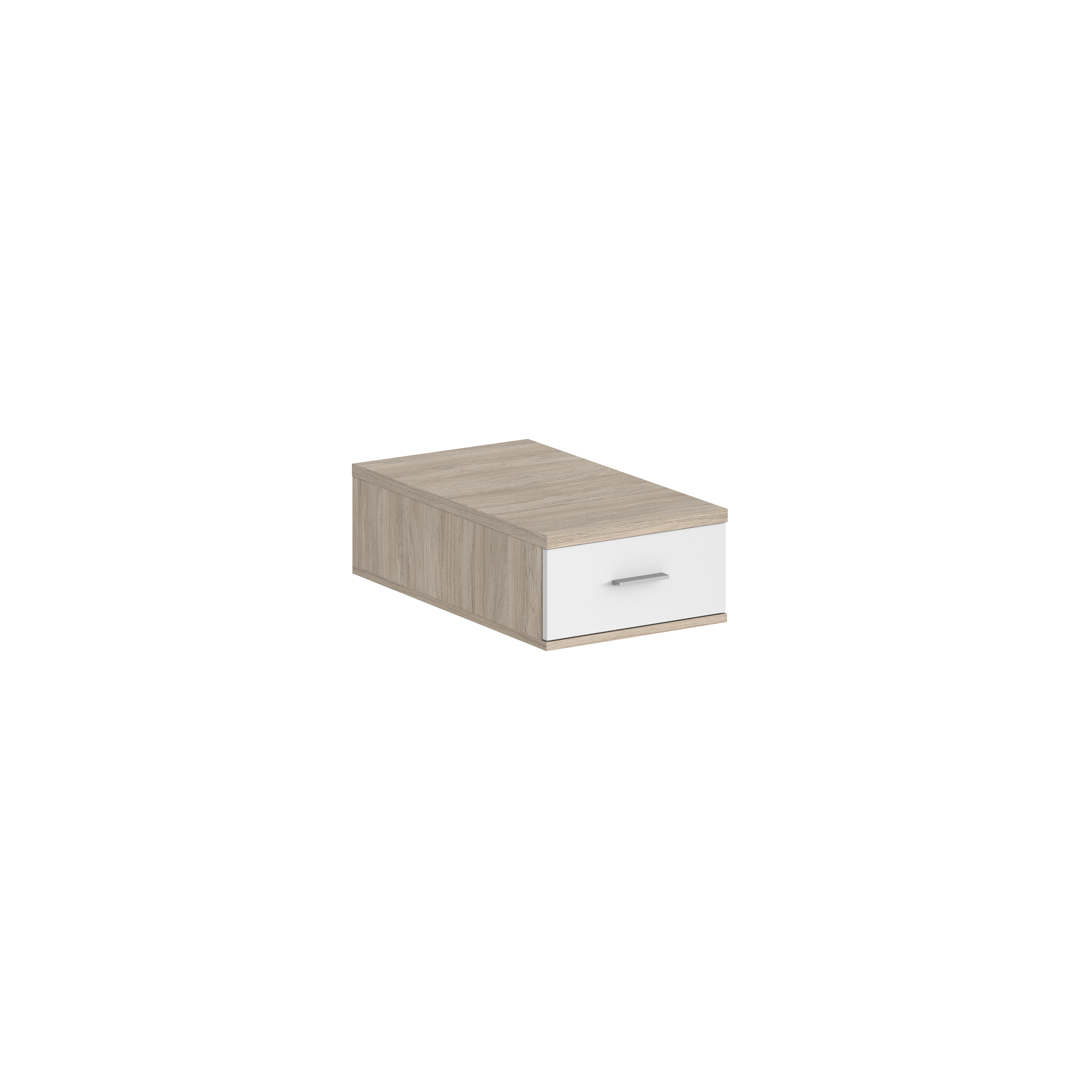 Подвесная тумба с 1 ящ., 600, 400х446х173 SG.531.OL.WH