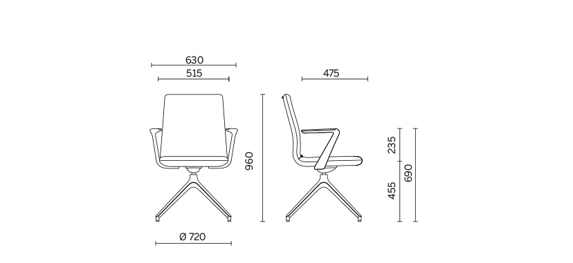 Кресло Line Meeting