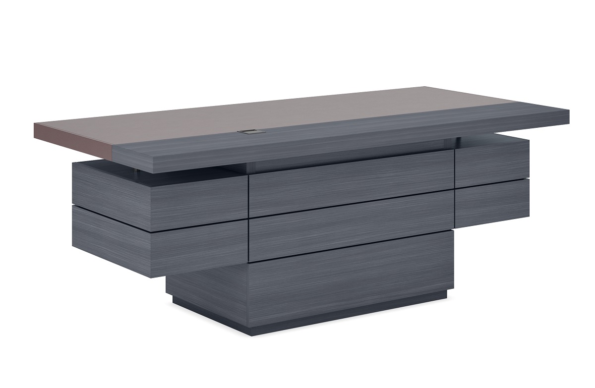 Стол руководителя с фронтальными панелями AN106