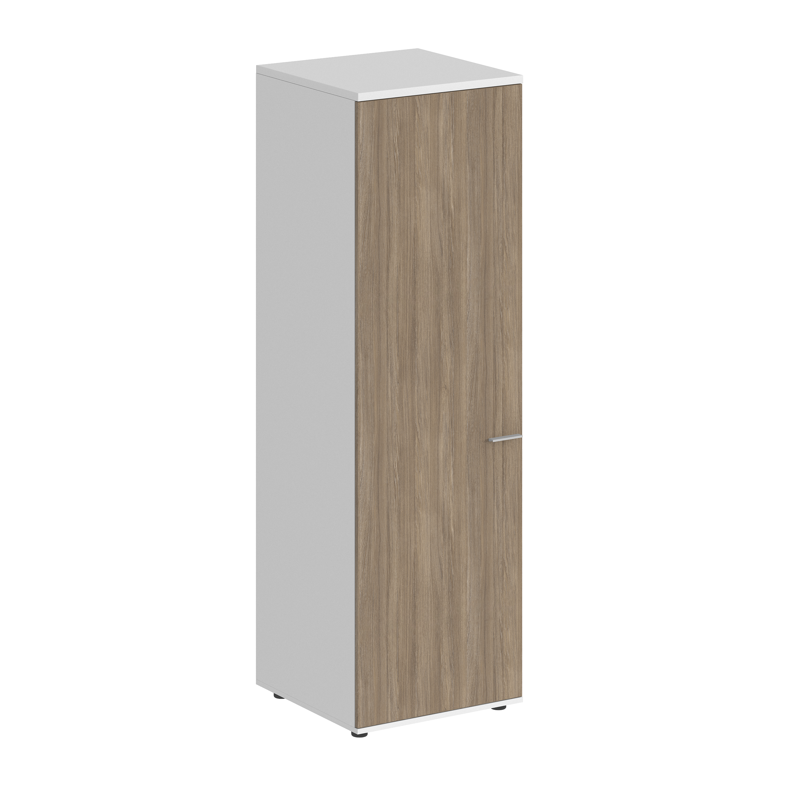 Гардероб 600х600х1955, з.ст ЛДСП 16 мм, левый SG.826.WH.OD.L