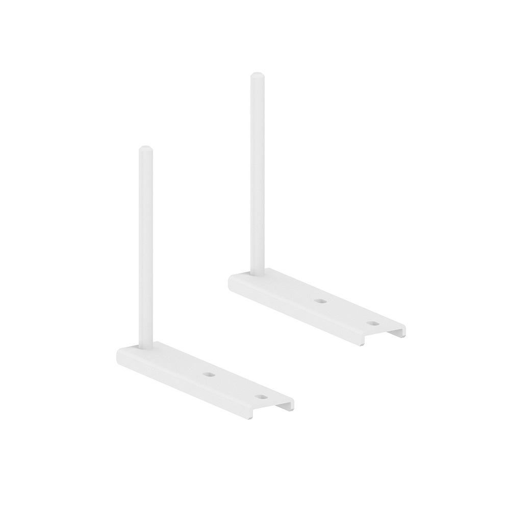 Держатель экрана стола штырьевой (к-т из 2х штук) МК.ДЭС.005.WH