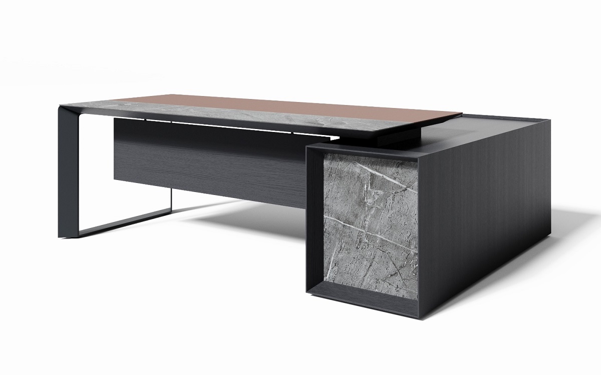 Стол письменный, левый 2,2м. E1ZP2216L/TA81