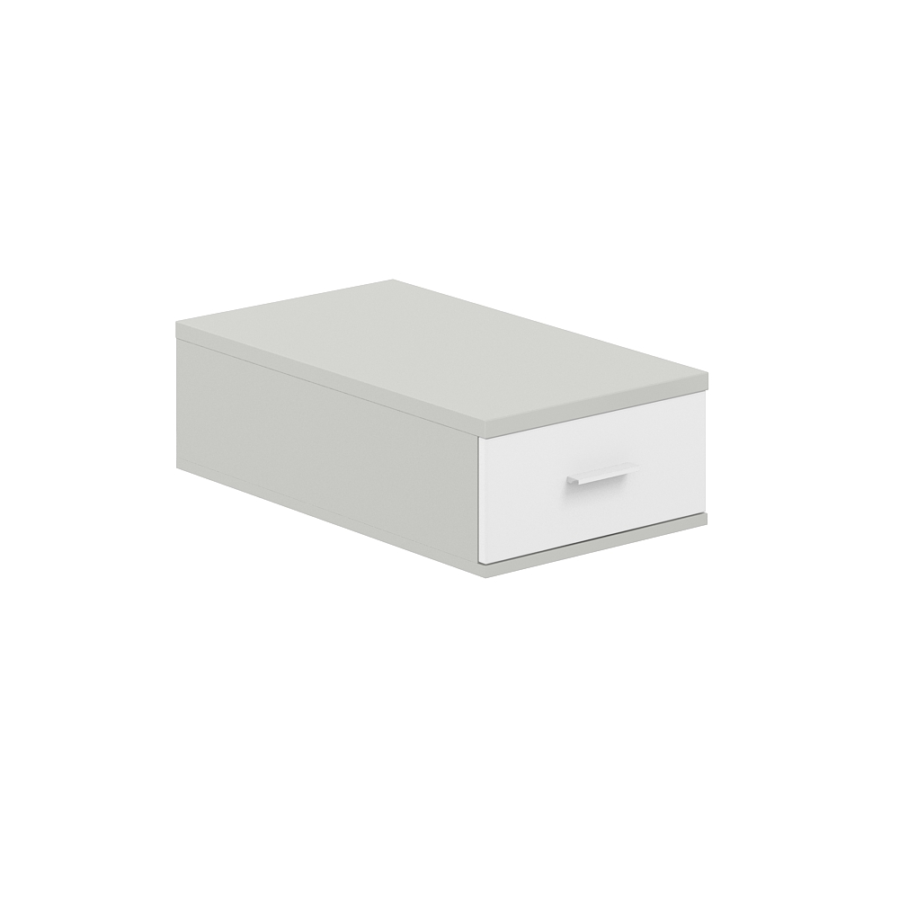 Подвесная тумба с 1 ящ., 700, 400х518х173 SG.532.SH.WH