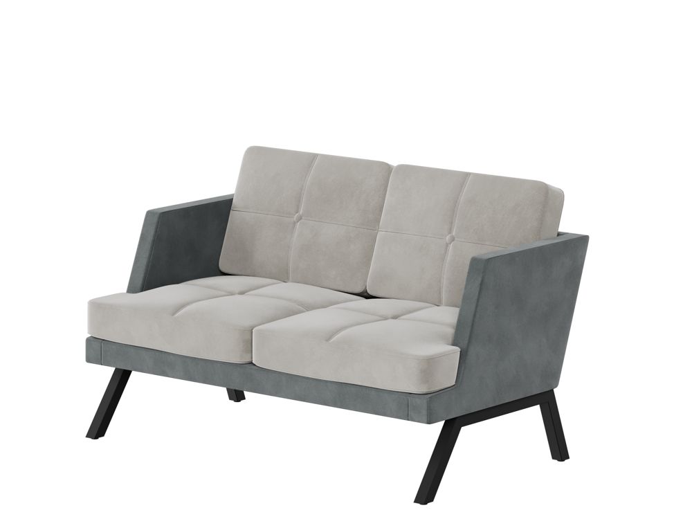 Aldo Диван двухместный с декором из пуговиц ALDB-02L