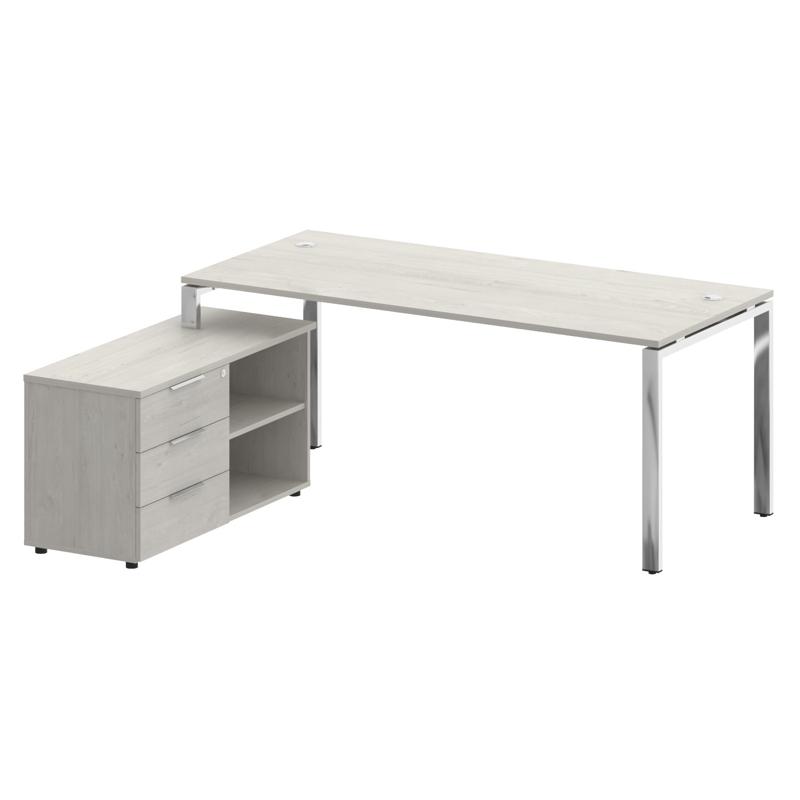 Metal System Direct Стол руковод. с тумбой БГ.СРТ-5.8 (L) 1900*1620*75