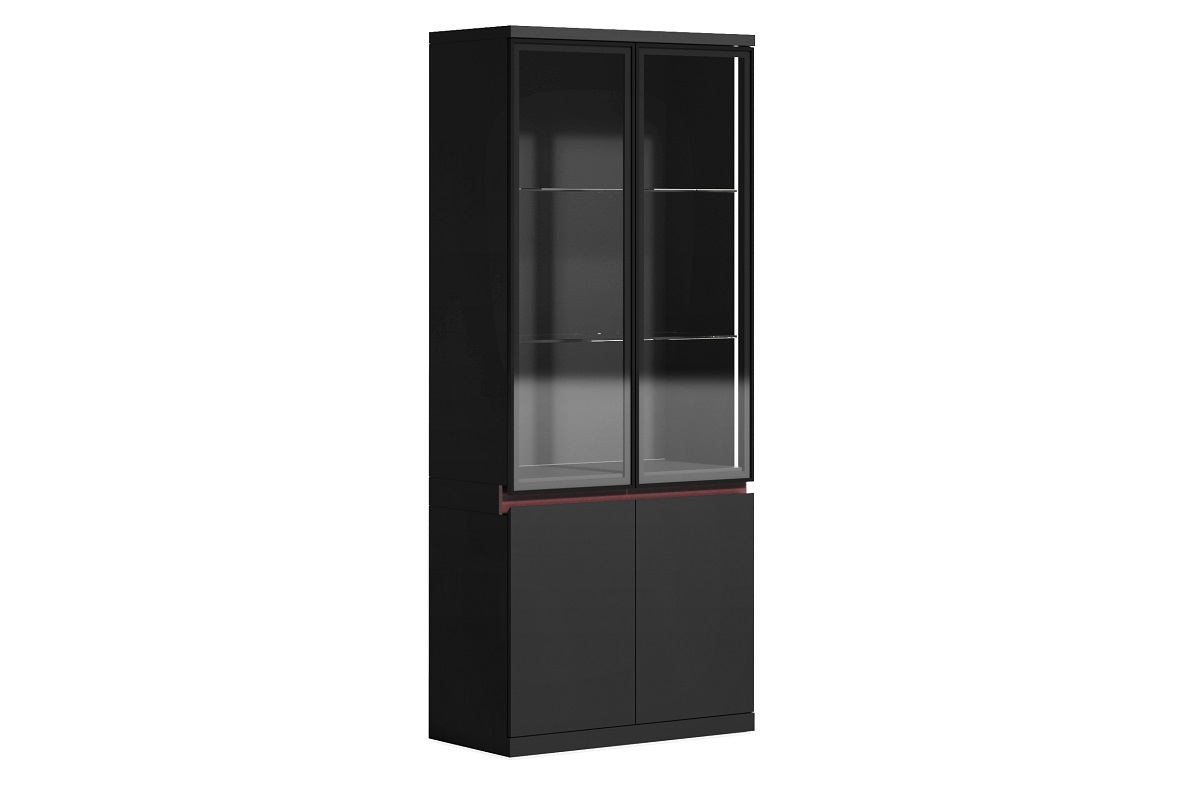 Шкаф со стеклом и подсветкой* DRV402.ANT