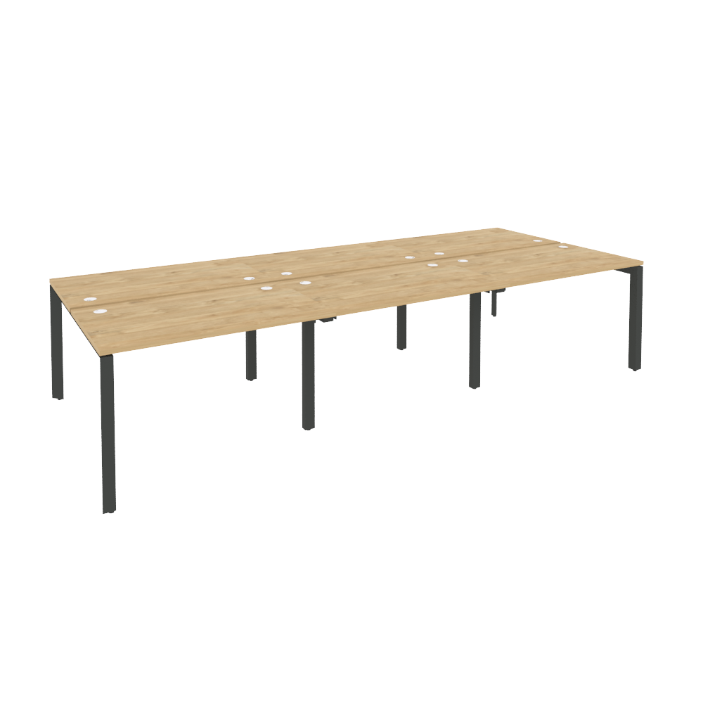 Onix Рабочая станция на П-образном мк O.MP-D.RS-6.2.7 3540*1475*750