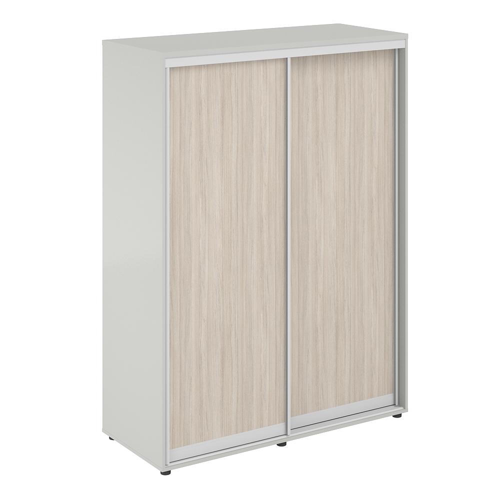 Шкаф купе 1438х600х1953  высокий, з.ст. ХДФ, полки, штанга SG.720.SH.OL