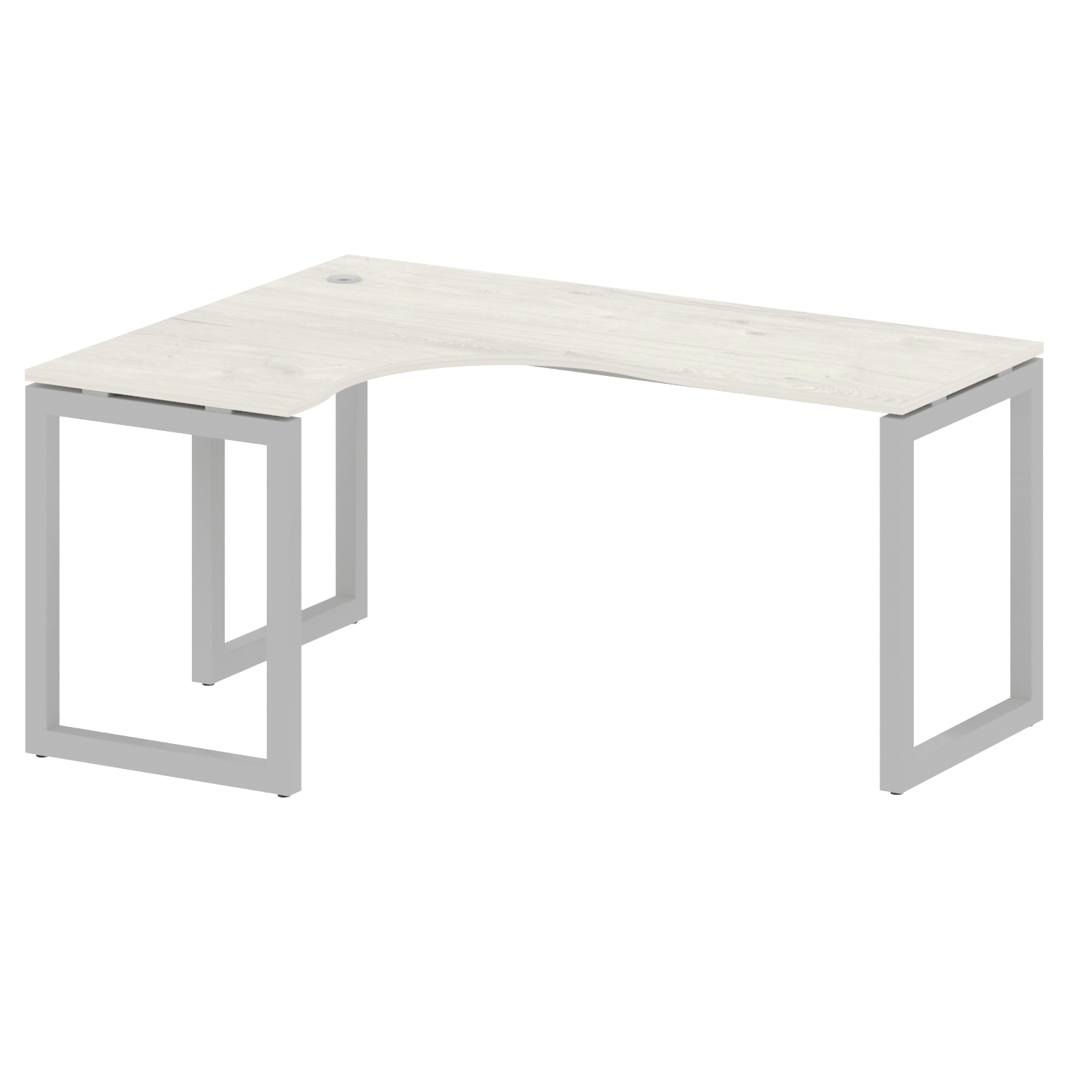 Metal System Quattro Стол криволинейный левый на О-образном м/к 50БО.СА-4 (L)