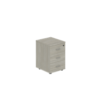 Тумба опорная (мобильная) с 3-мя ящиками + замок 404х462х581 WN.201.OL