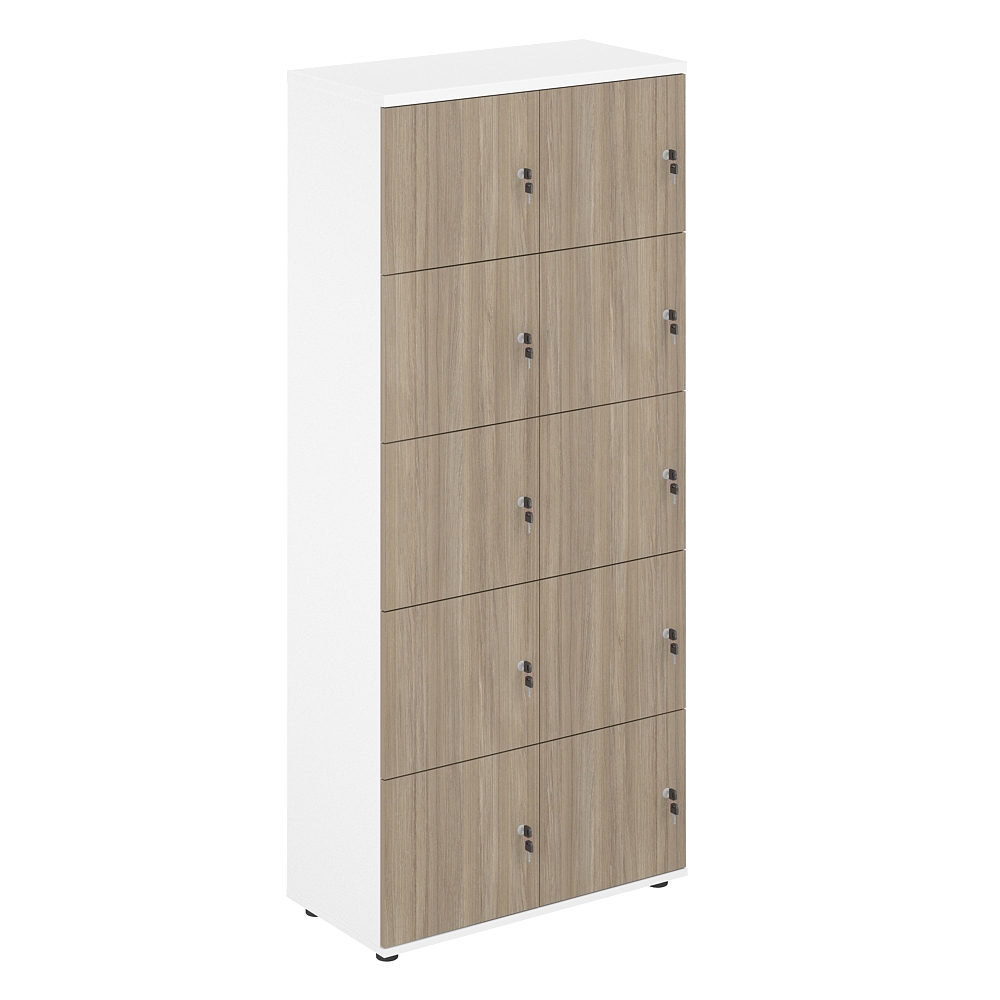 Локер 8 ячеек 800х400х1483 SG.819.WH.OD