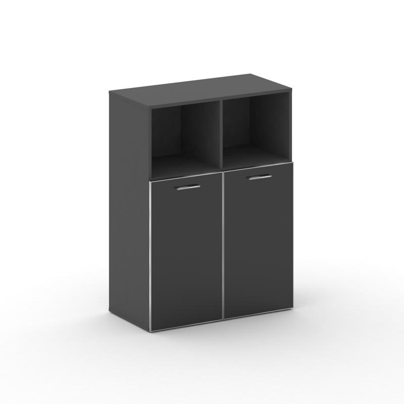 Fresco Шкаф широкий средний FR.ST-203 Хром 896*460*1202