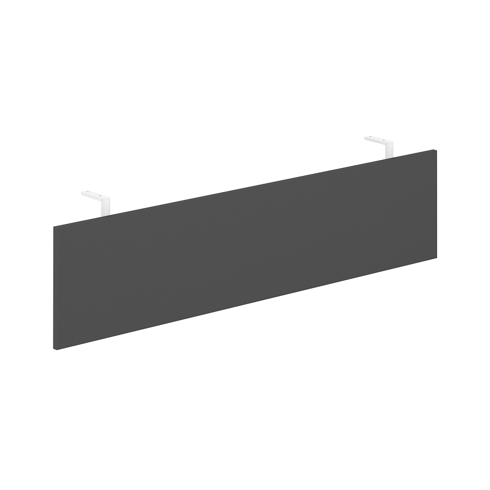 Передняя панель 1510x350x18 мм для стола 1800 на опорной тумбе с комплектом креплений AG.010.AN.WH