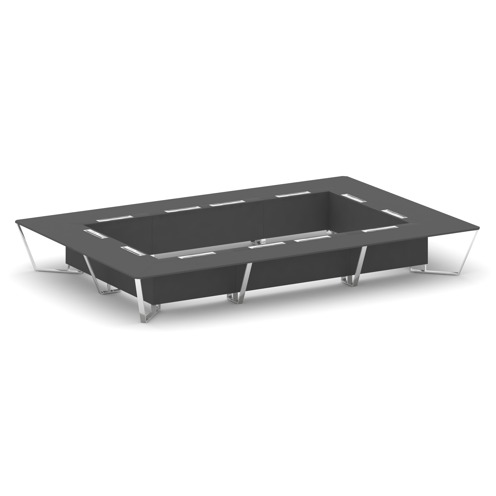 Steel Meet Стол переговорный прямоугольный MD-PR.B.SP-26K2