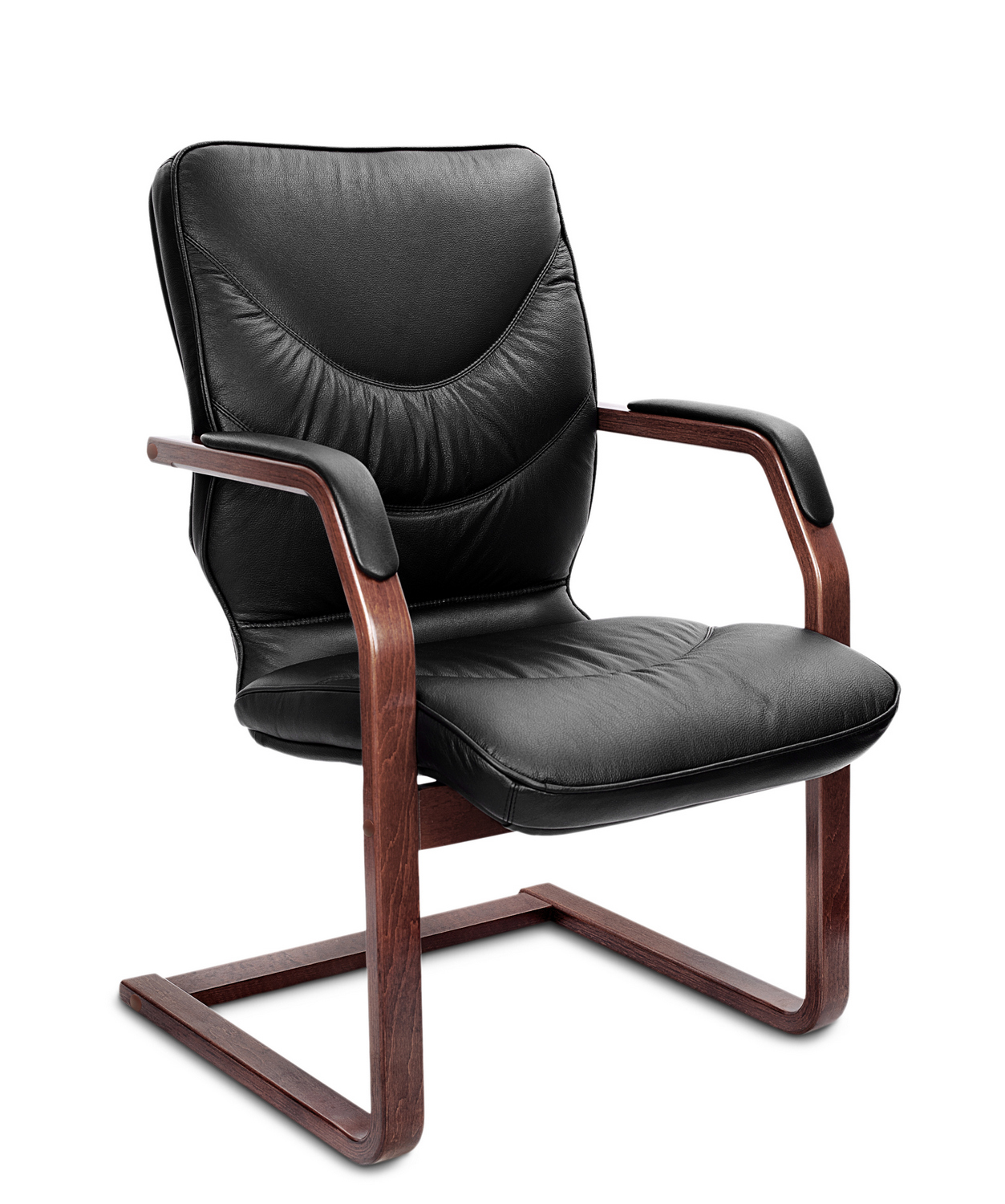 Кресло для посетителей Leeds Wood C