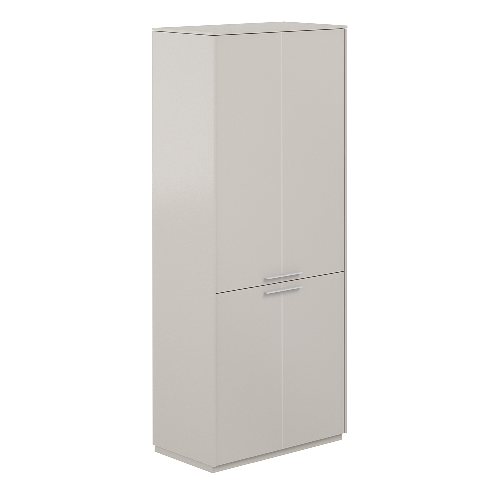 Шкаф высокий, обвязка GS, фасады GS NZ-0321.GS.GS