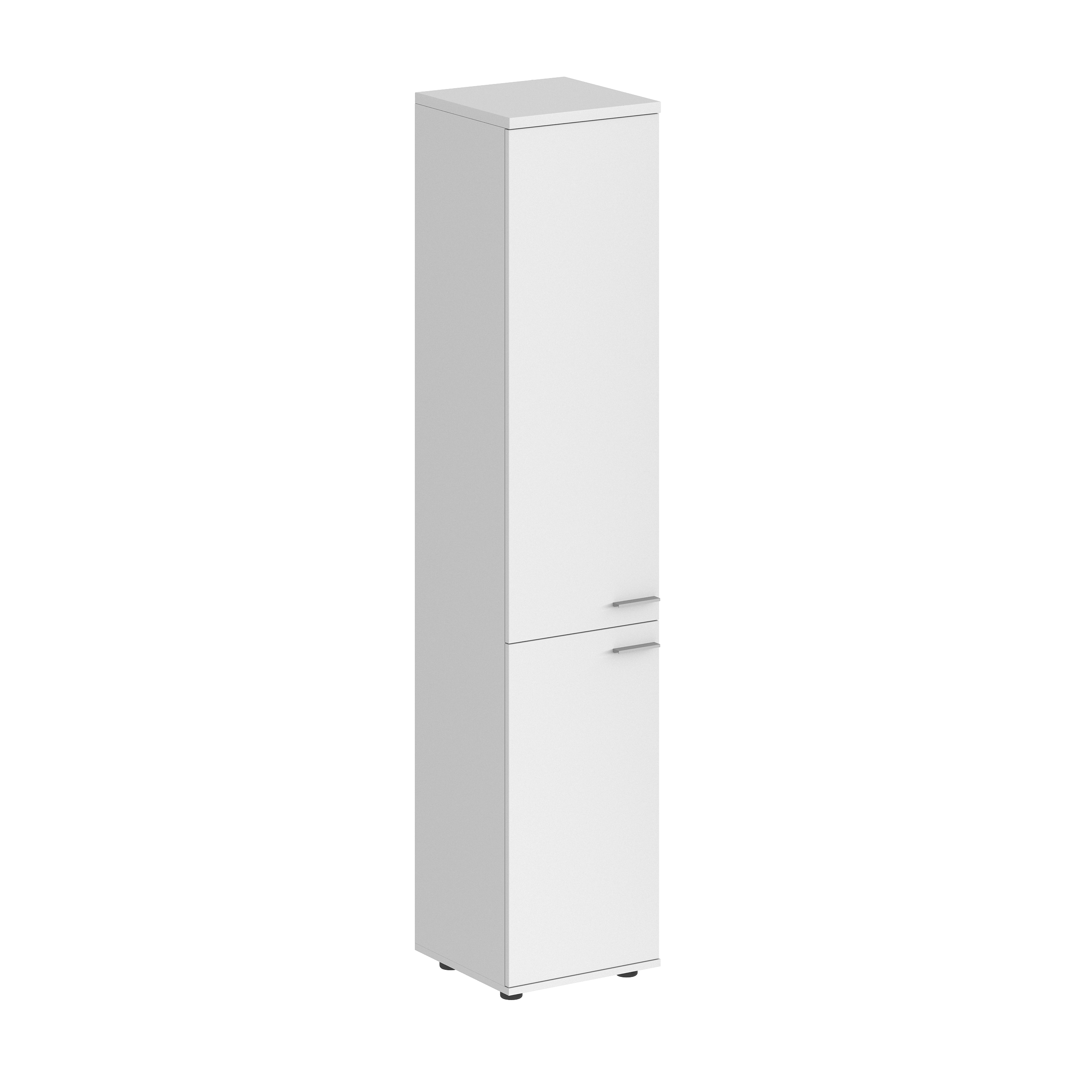 Шкаф высокий 400х400х1955, з.ст ЛДСП, левый SG.812.WH.WH.WH.L