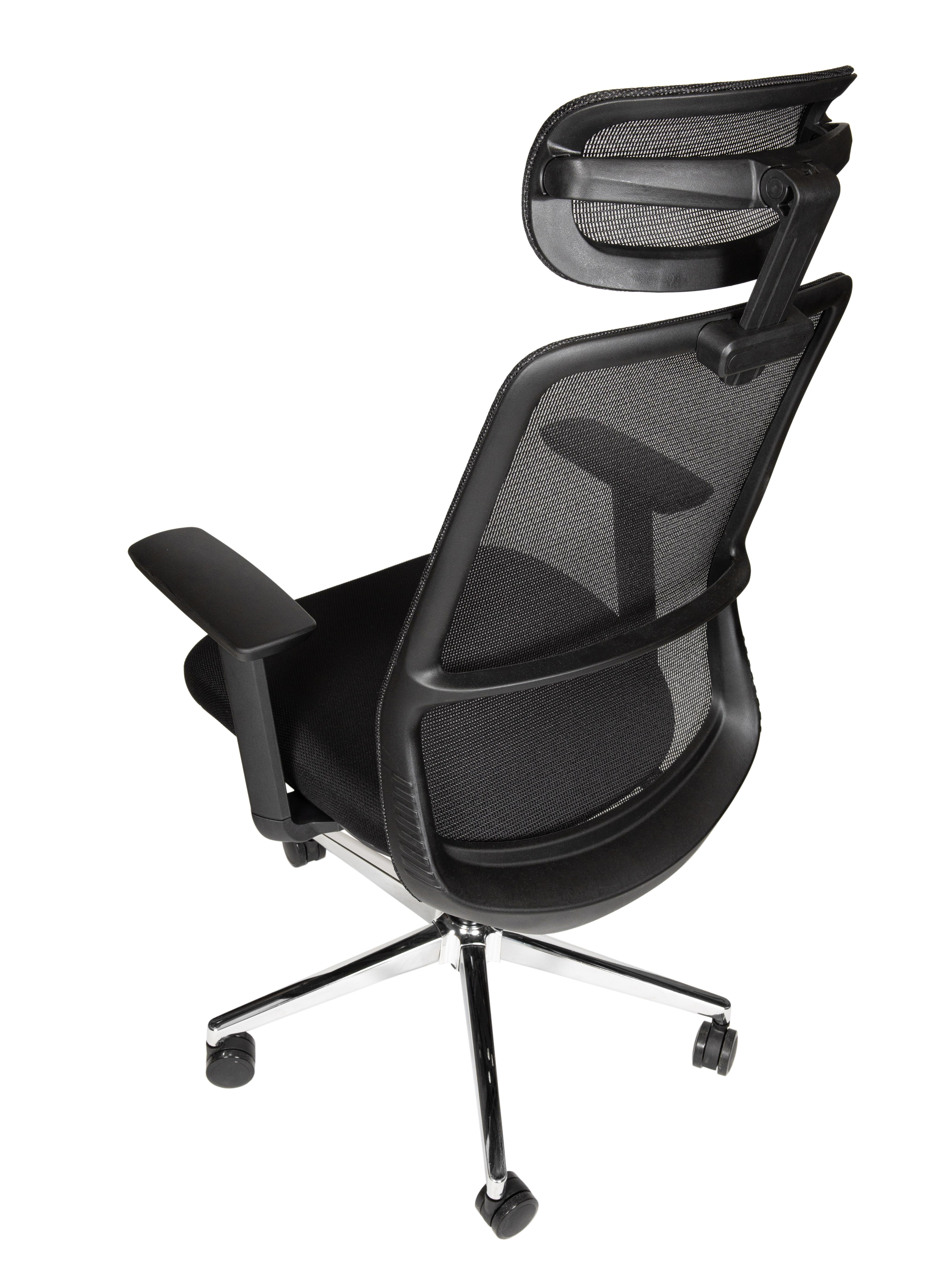 Кресла Некст блэк хром / Next black chrome