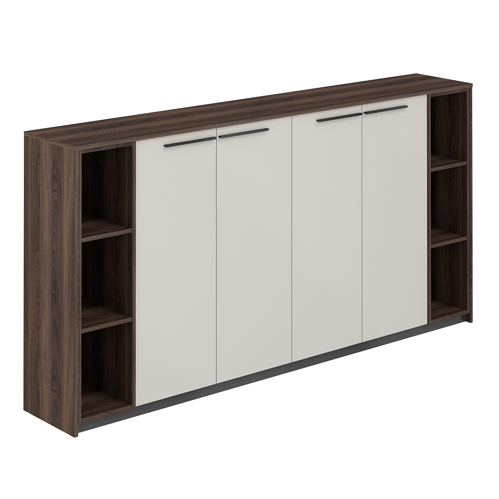 Шкаф средний (2 шт) с 2-мя стеллажами, 2440х410х1226 RF.405.DA.PG.DA