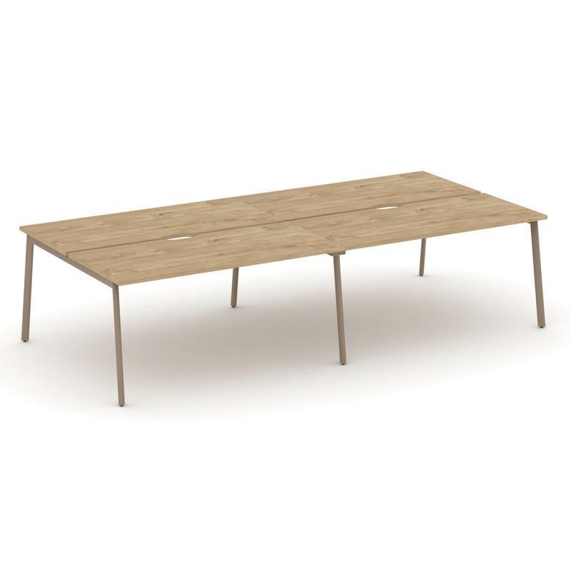 Estetica Рабочая станция 4 места ES.D.RS-4.4-VP 3160*1500*750