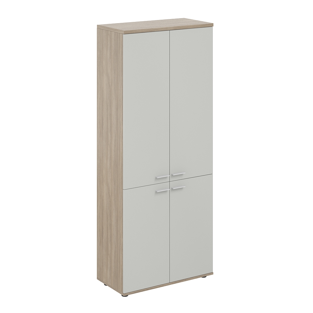 Шкаф высокий 800х400х1955, 4-х дв, з.ст ЛДСП SG.811.OD.SH.SH