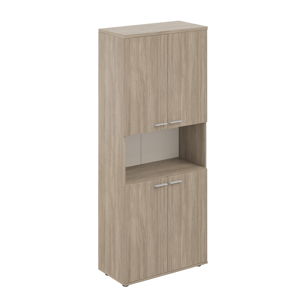 Шкаф высокий с нишей 800х400х1955, 4-х дв, з.ст HDF SG.841.OD.OD.OD