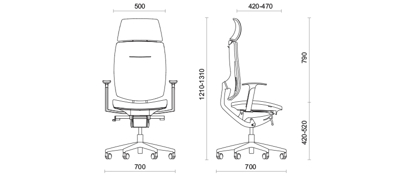 Кресло руководителя Spirit Executive
