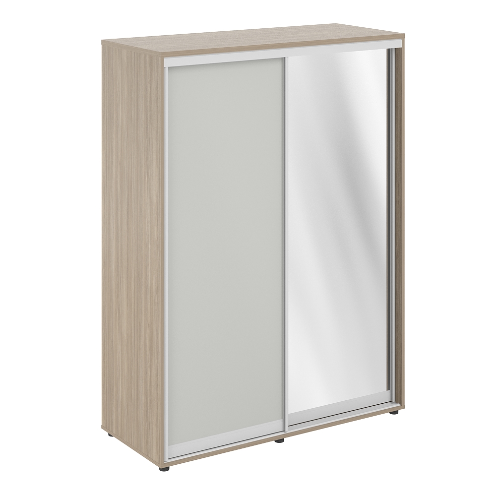 Шкаф купе 1438х600х1953  высокий, з.ст. ХДФ, полки, штанга SG.720.OD.SH.AL