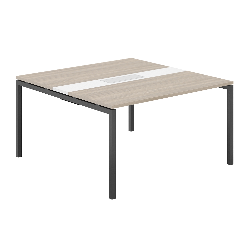 Стол переговорный комбинированный 1400х1438х750 МК40х40 SG.282.OD.44.AN.WH