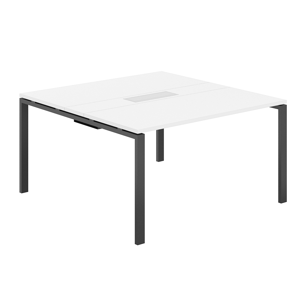 Стол переговорный комбинированный 1400х1438х750 МК60х30 SG.282.WH.63.AN.WH