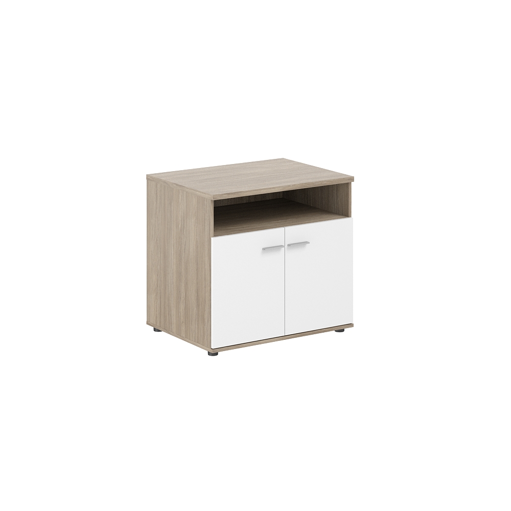 Тумба сервисная 802х600х750 с нишей, 2 фасадами СГ / SG.631.OD.У / WH