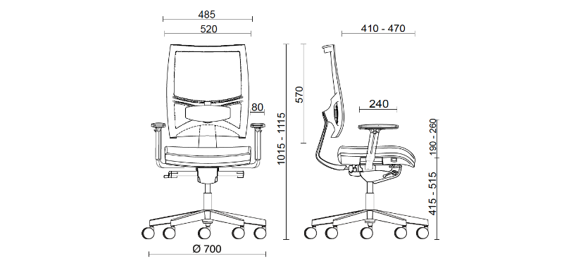 Кресло Team Strike Manager