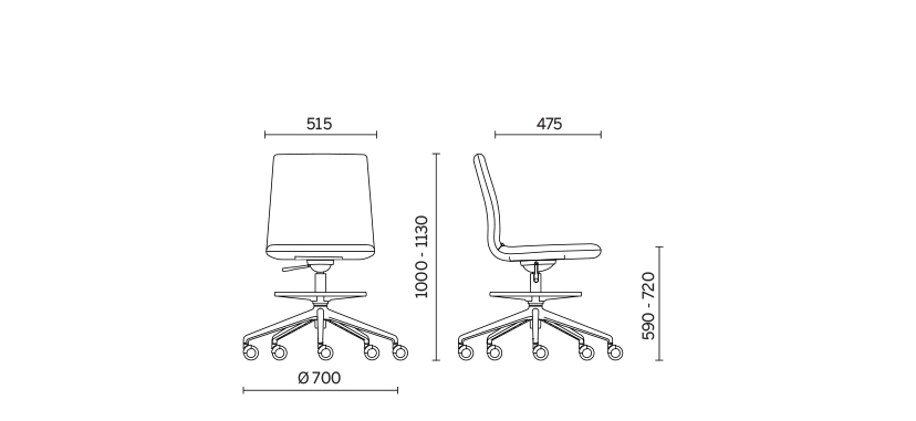 Кресло Line Stool
