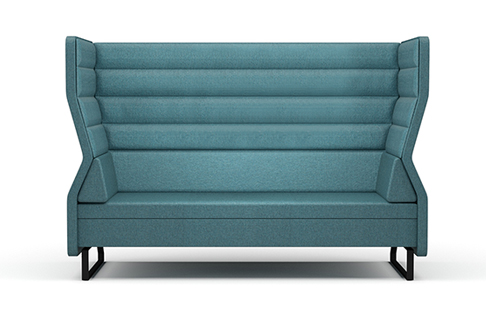 Диван трехместный Toolip с высокой спинкой