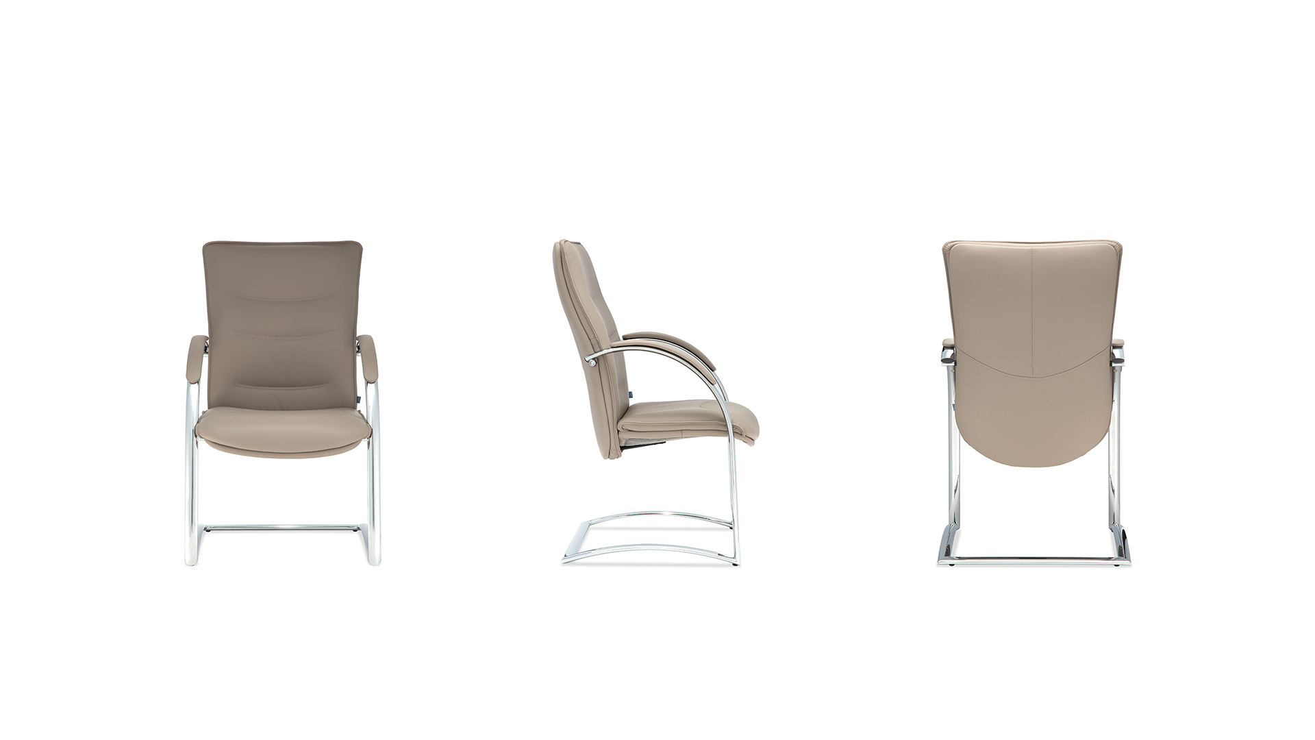 Кресло Teodor с низкой спинкой на полозьях