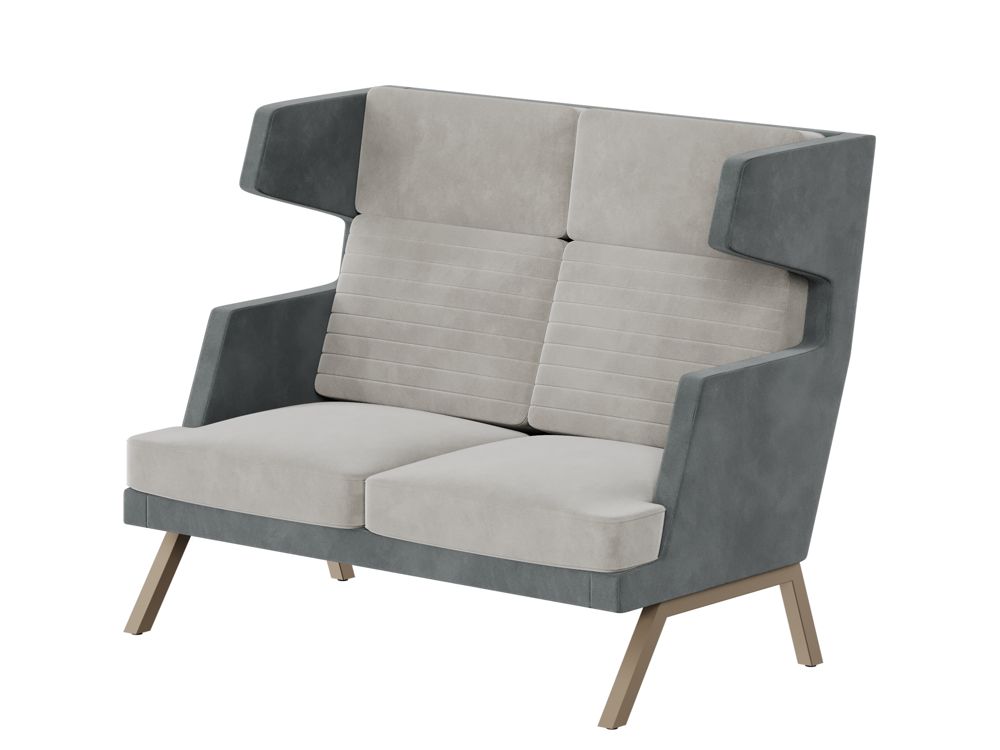 Aldo Диван двухместный высокий ALD-02