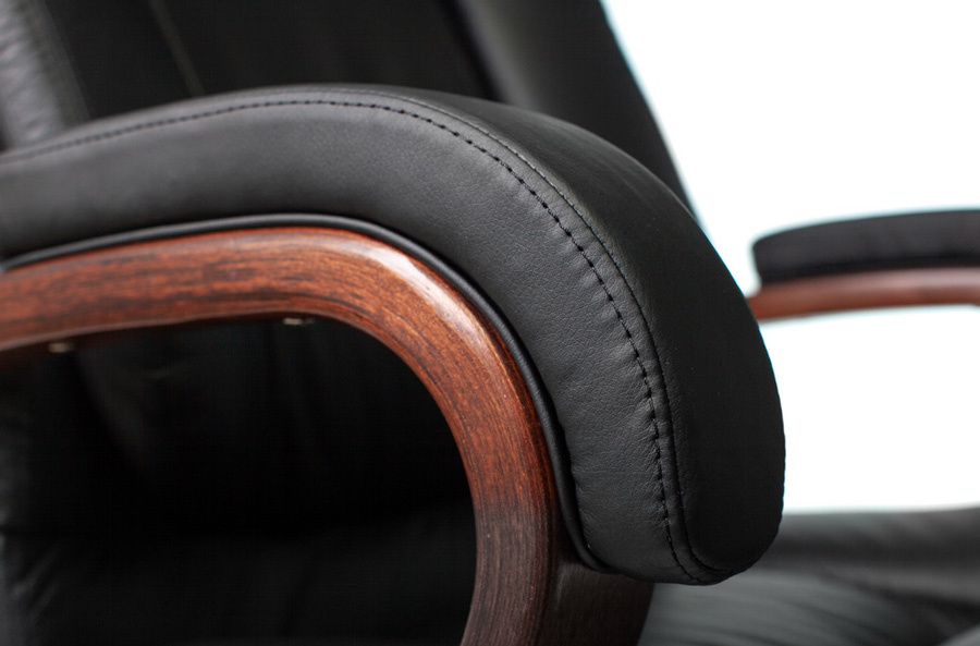 Кресло руководителя Бюрократ T-9925WALNUT