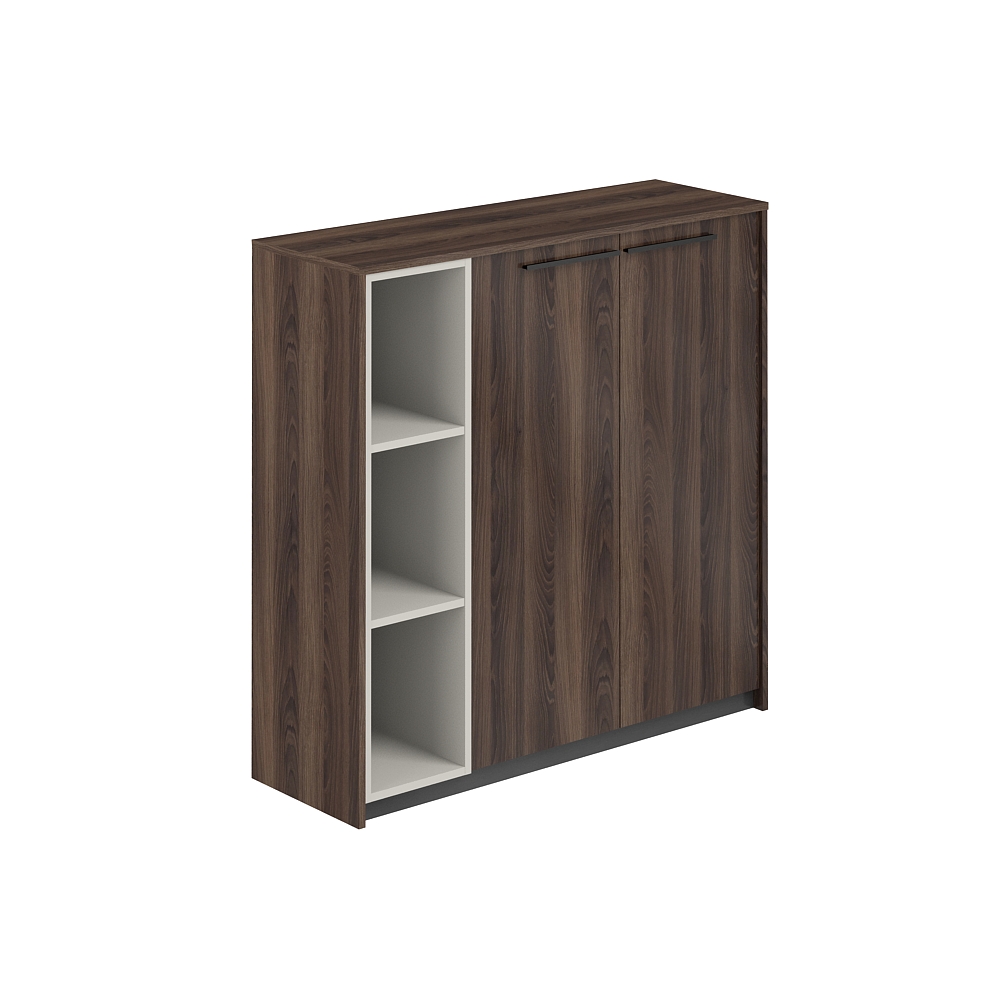 Шкаф средний со стеллажом, 1240х410х1226 RF.402.DA.DA.PG.L