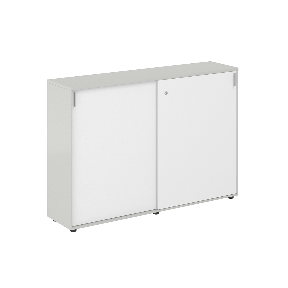 Шкаф купе 1638х400х1125 средний, с замком SG.713.SH.WH
