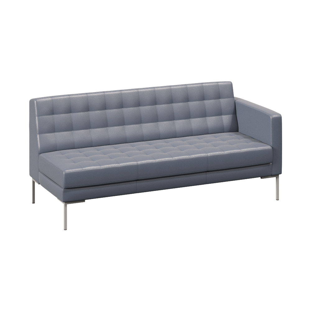 Forest Секция с подлокотником трехместная FR-SP-03 (L)