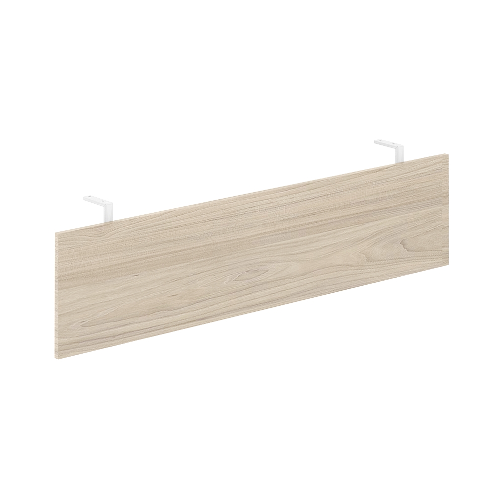 Передняя панель 1510x350x18 мм для стола 1800 на опорной тумбе с комплектом креплений AG.010.AR.WH