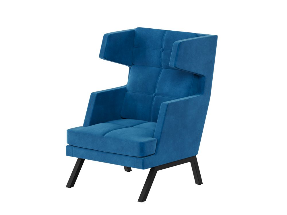 Aldo Кресло высокое с декором из пуговиц ALDB-01