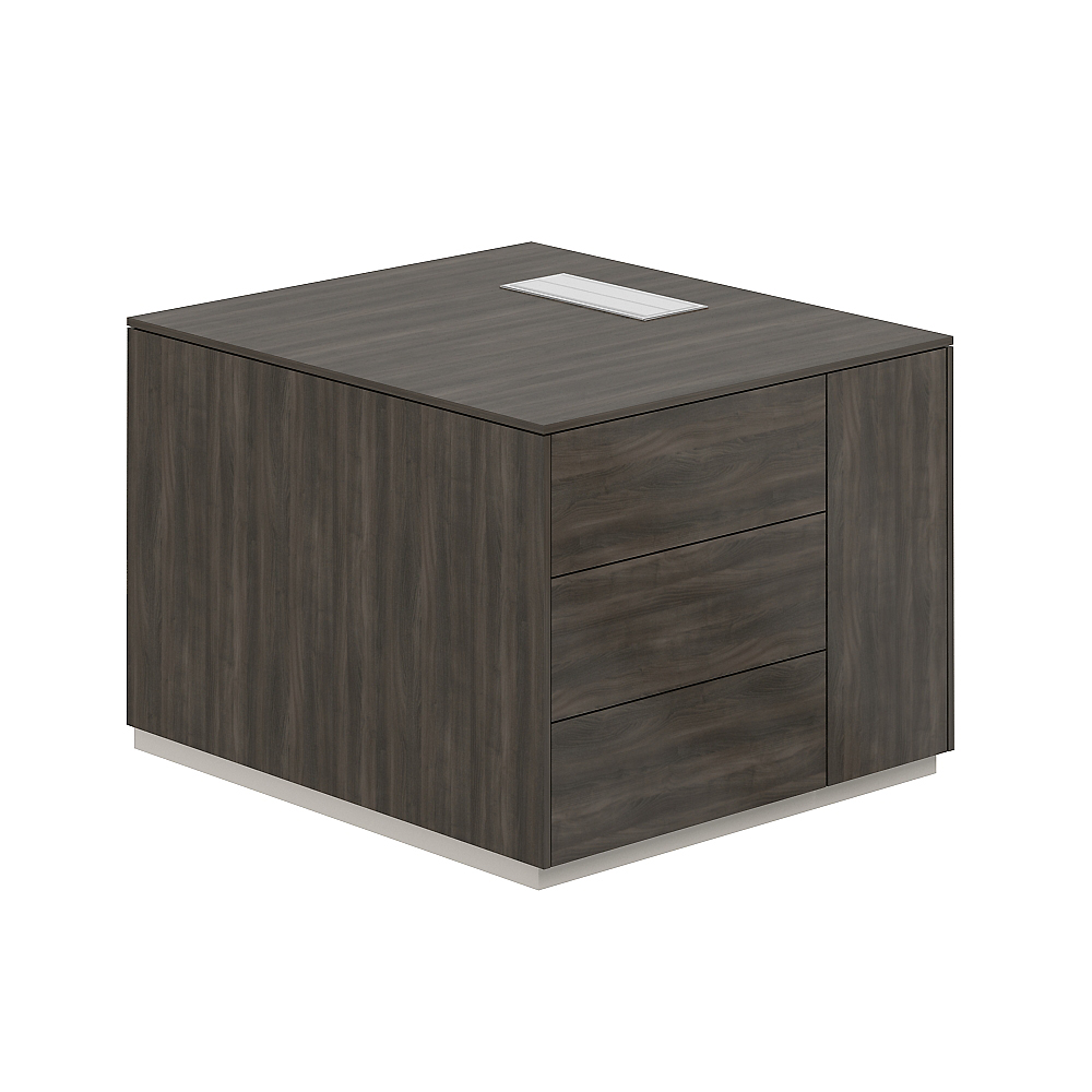 Тумба опорная обвязка BT, фасады BT, правая NZ-0202.BT.BT.R