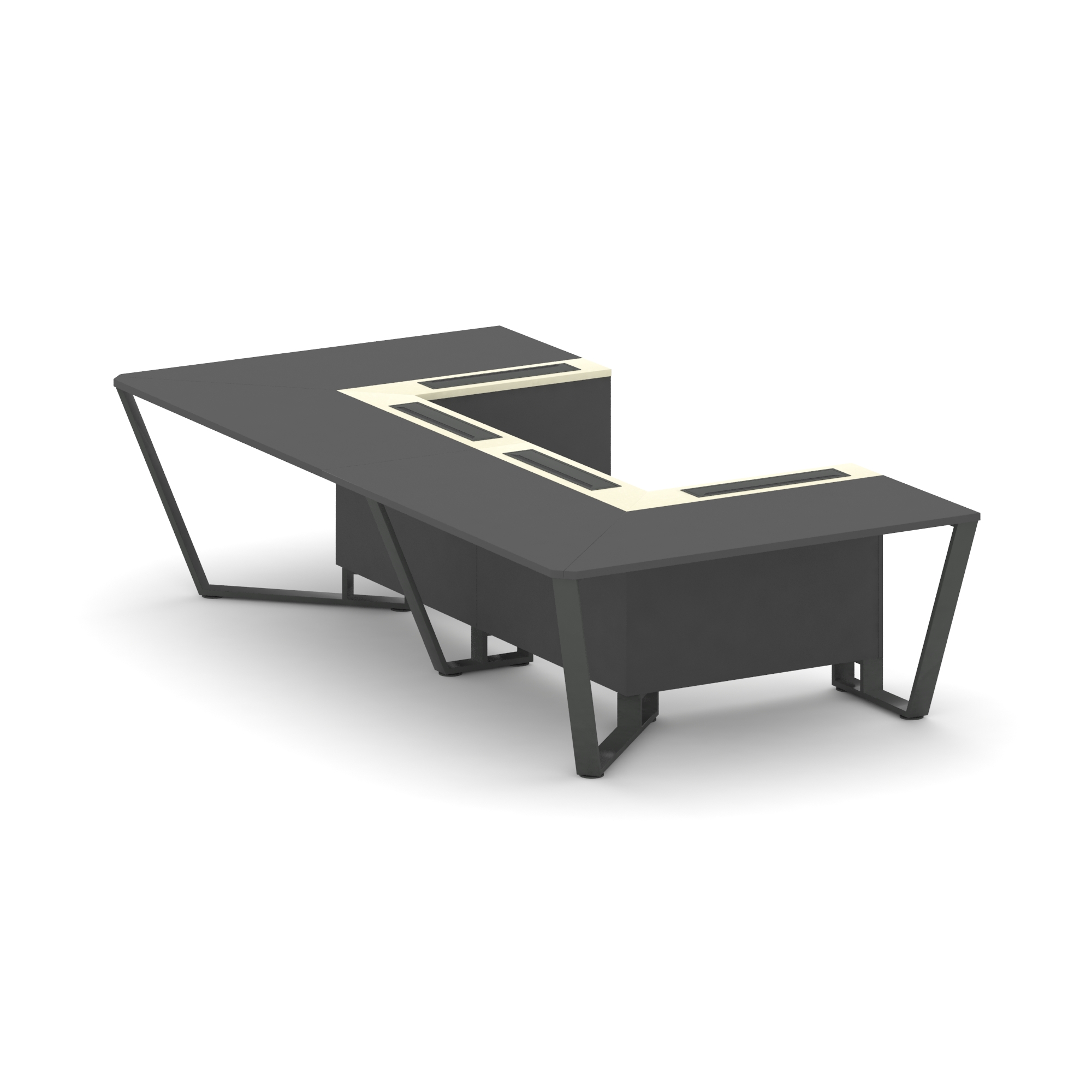 Steel Meet Стол переговорный П-образный KM-PR.B.SP-07P