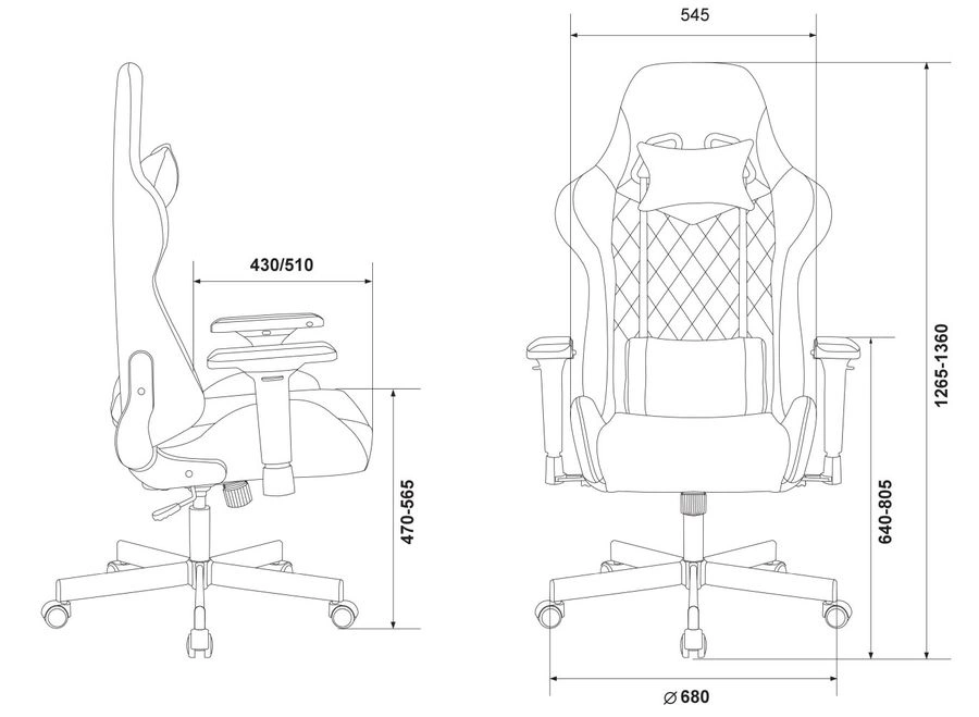 Кресло игровое Zombie VIKING 7 KNIGHT
