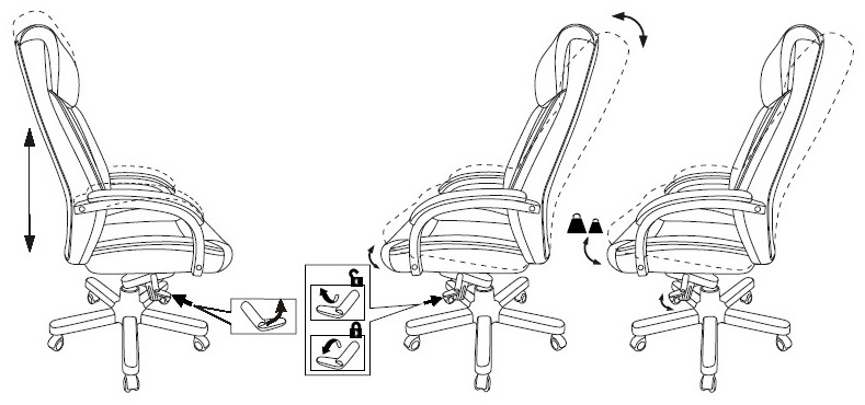 Кресло руководителя Бюрократ T-9922WALNUT