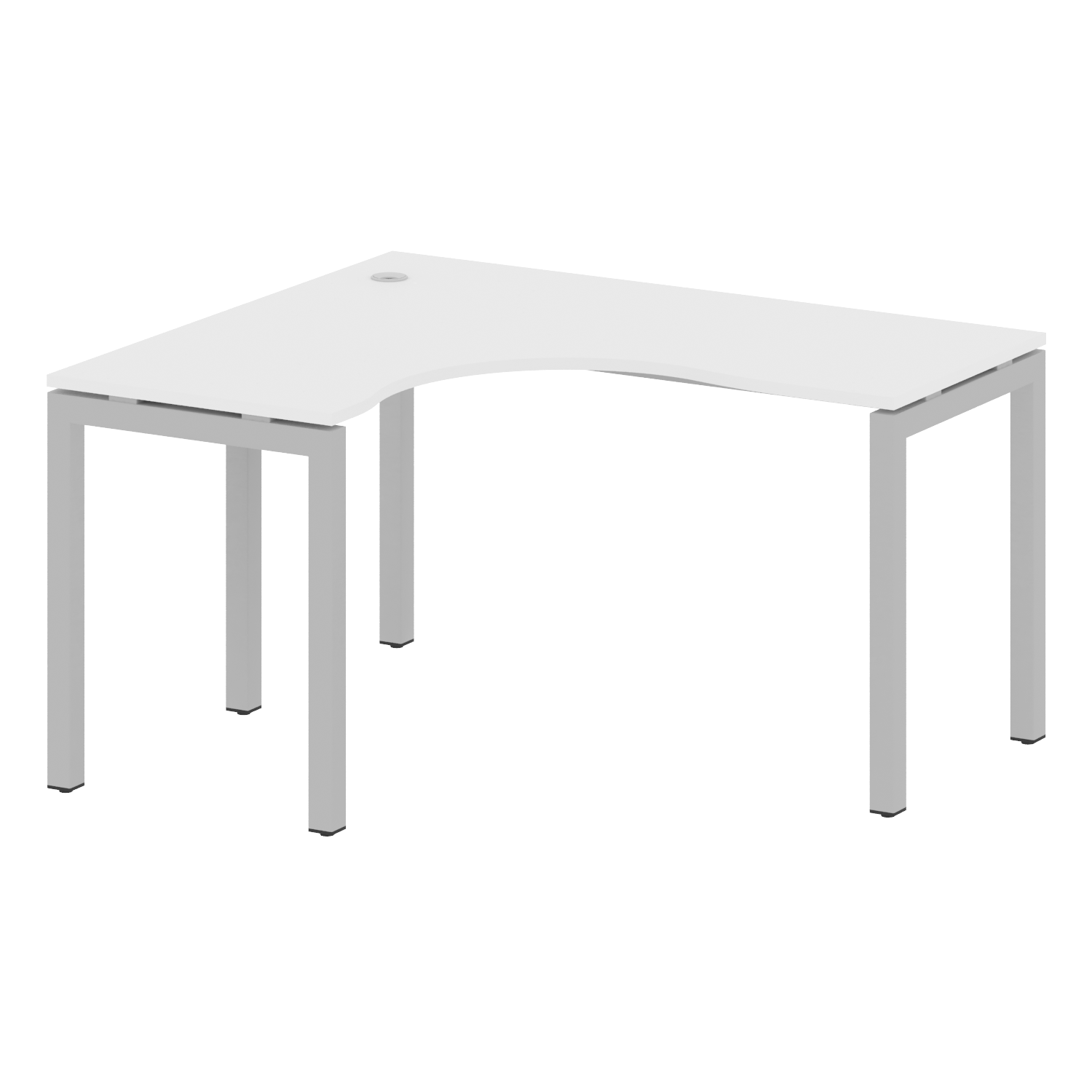 Metal System Quattro Стол криволинейный левый на П-образном м/к 50БП.СА-3 (L)