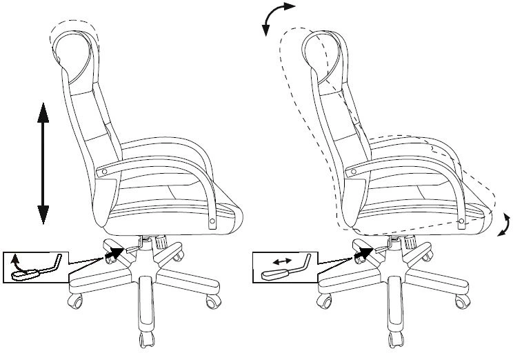 Кресло руководителя Бюрократ T-9928WALNUT/ECO