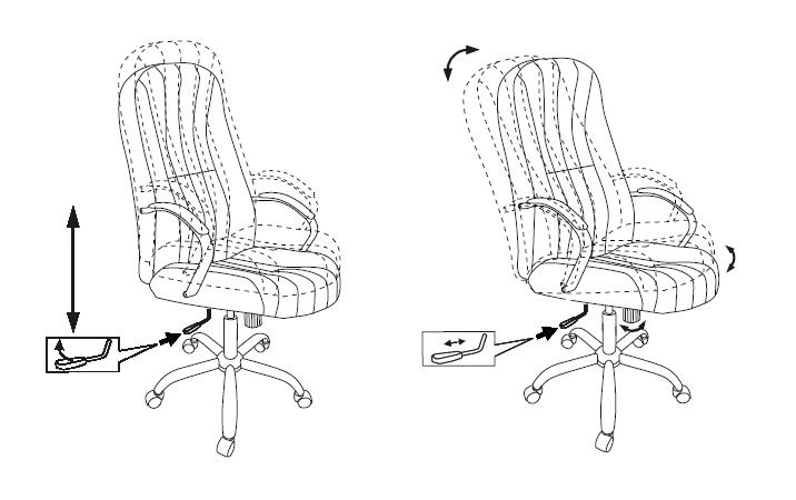 Кресло руководителя Бюрократ T-898SL