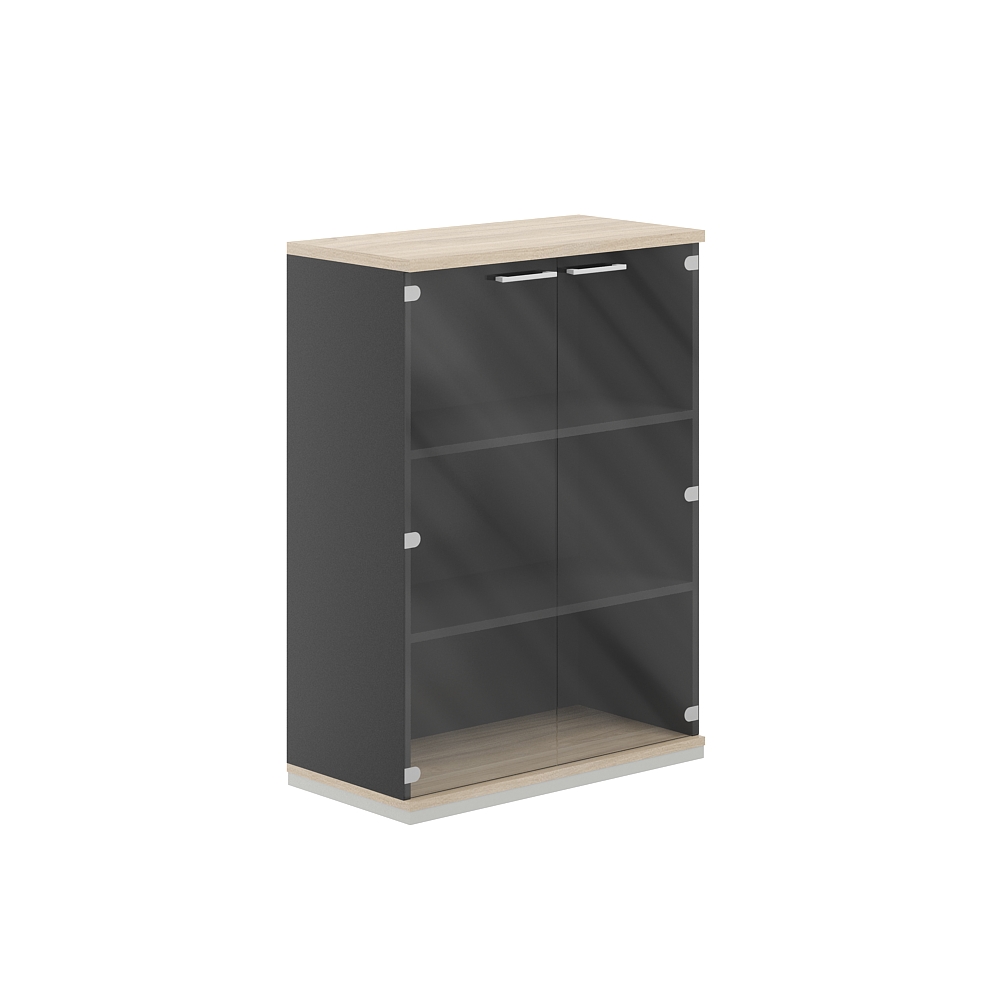 Шкаф 3 ур. 800 со стеклом AG.206.AN.AR.GL